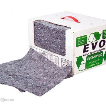 50 SPILLPOD EVO Natural Fibre Absorbent Pads (TWINPACK) EVO Absorbent Pads image