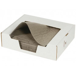 50 General Purpose Medium Weight Absorbent Pads in a Workbench Dispenser