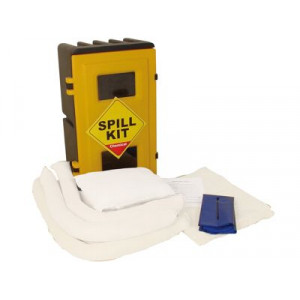 Showing image for 50 Litre Oil and Fuel Spill Kit in a Durable Wall Cabinet 50 Litre Oil and Fuel Spill Kit in a Durable Wall Cabinet Oil and Fuel Spill Kits image