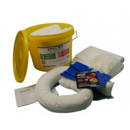 10 Litre Oil and Fuel Spill Kit in a Tub 10 Litre Oil and Fuel Spill Kit in a Tub