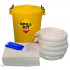 100 Litre Oil and Fuel Spill Kit in Plastic Drum