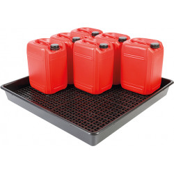 1m x 1m Large Bunded Drum Tray 1m x 1m Large Bunded Drum Tray