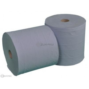 Blue Paper Roll Twinpack Wiping and Cleaning image