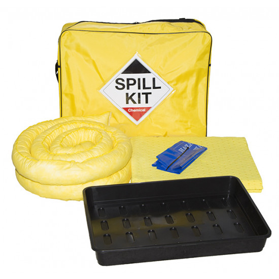 Showing image for 50 Litre Chemical Spill Kit complete with Drip-Tray 50 Litre Chemical Spill Kit complete with Drip-Tray image