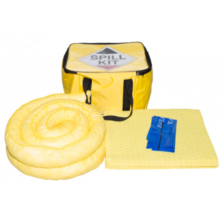 35 Litre Chemical/Universal Spill Kit in a Cube Carry Bag Chemical Spill Kits image