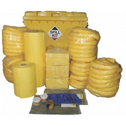 1100 Litre Chemical/Universal Spill Kit in Industrial Wheeled Bin 1100 Litre Chemical/Universal Spill Kit in Industrial Wheeled Bin