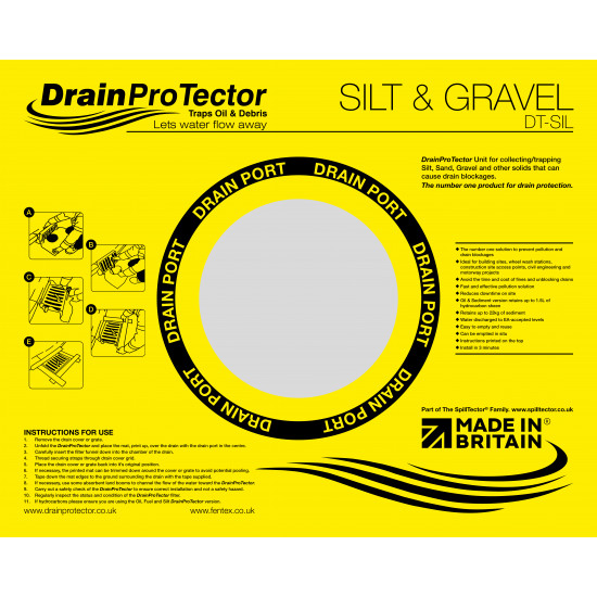 Showing image for DrainProTector Silt, Sand and Gravel DrainProTector Silt, Sand and Gravel Drain Protection image
