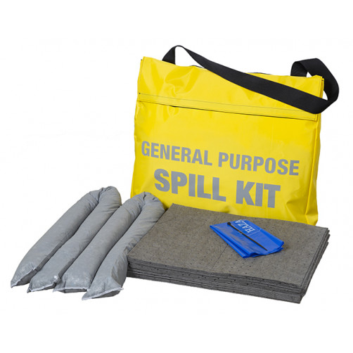Showing image for 25 Litre General Purpose Spill Kit in Yellow Shoulder Bag 25 Litre General Purpose Spill Kit in Yellow Shoulder Bag image