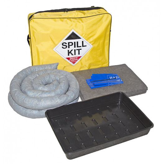 Showing image for 50 Litre General Purpose Spill Kit complete with Drip-Tray 50 Litre General Purpose Spill Kit complete with Drip-Tray General Purpose Spill Kits image