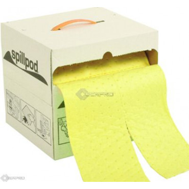 Chemical Absorbent Roll in Dispenser Box 31cm x 30m Heavyweight Bonded Chemical Absorbent Rolls image