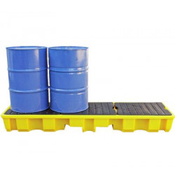 In-Line Spillpallet 4-Drum (YELLOW)