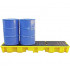 In-Line Spillpallet 4-Drum (YELLOW)