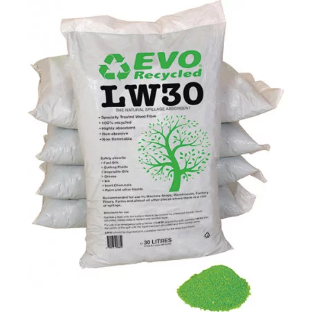 LW30 Wood Fibre Single 30 Litre Bag SERPRO Loose EVO Wood Fibre