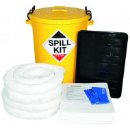 90 Litre Oil and Fuel Spill Kit with Drip Tray 90 Litre Oil and Fuel Spill Kit with Drip Tray