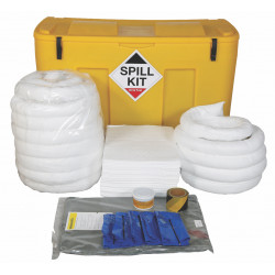 250 Litre Oil and Fuel Spill Kit in Mobile Locker