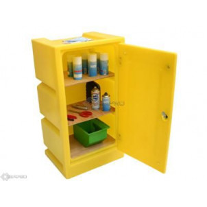 Showing image for 17LTR COSHH Storage Cabinet with Shelves 17LTR COSHH Storage Cabinet with Shelves Polyethylene Storage Cabinets image