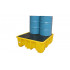 4 Drum Spill Pallet - High Profile (YELLOW)
