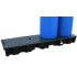 In-Line Spillpallet 4-Drum (BLACK)