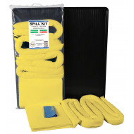 40 Litre Compact Hazmat/Universal Spill Kit with Drip Tray 40 Litre Compact Hazmat/Universal Spill Kit with Drip Tray