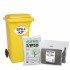 120 Litre General Purpose Spill Kit with in Wheeled Bin with LW30 Granules