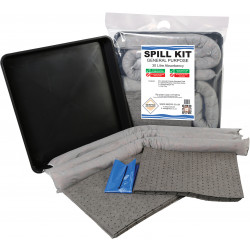 30 Litre General Purpose Compact Spill Kit with Drip Tray