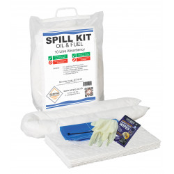 10 Litre Oil and Fuel Mini Spill Kit