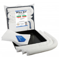 30 Litre Oil and Fuel Compact Spill Kit with Drip Tray 30 Litre Oil and Fuel Compact Spill Kit with Drip Tray