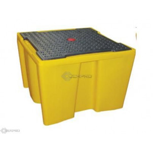 Single IBC Containment Bund With Grid (YELLOW) IBC Containment image