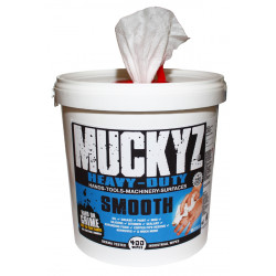 8 x 400 wipe XL Bulk Tub Muckyz® Smooth Industrial Wipes 8 x 400 wipe XL Bulk Tub Muckyz® Smooth Industrial Wipes