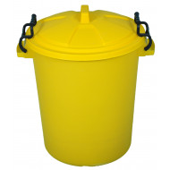 60 Litre Empty  Plastic Bin with Lid