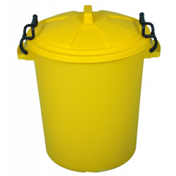 60 Litre Empty  Plastic Bin with Lid