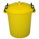 60 Litre Empty Plastic Bin with Lid Plastic Containers & Bins image