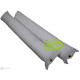 2 Oil Only Absorbent Bilge Booms/Socks - 50cm x 8cm image