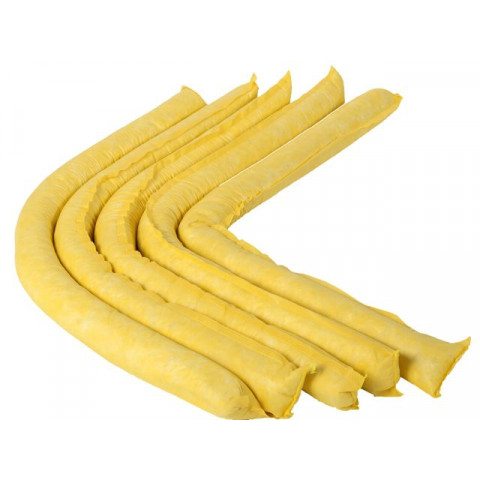 Chemical Absorbent Sock - 120 x 8cm (pack of 20) Councils & Municipal, Chemical Absorbent Socks image