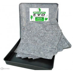 10 EVO Natural Fibre Absorbents with 60x60 drip tray 10 EVO Natural Fibre Absorbents with 60x60 drip tray