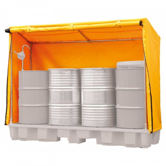 Framed Cover for the 4 Drum In-Line Spill Pallet image