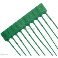 100 Tamper Proof Security Tags - GREEN