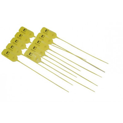 Jawlock Variable length Tamper Proof Seal - Pack 10 Yellow JawLock image