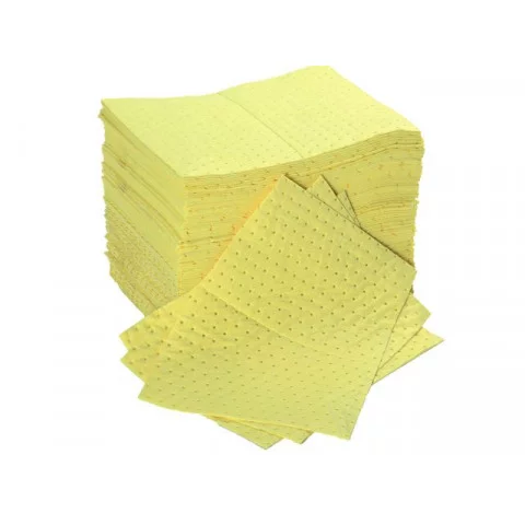 Heavyweight Chemical Absorbent Pads - 100 x 1L Bonded