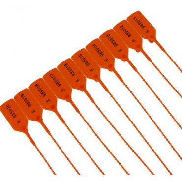LightLock Tamper Proof Security Tags - ORANGE Security Tags image