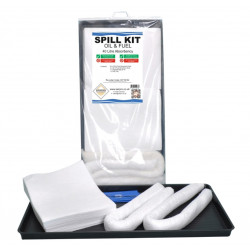 40 Litre Oil and Fuel Compact Spill Kit with Drip Tray
