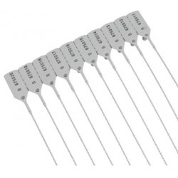 LightLock Tamper Proof Security Tags - WHITE Case 1000