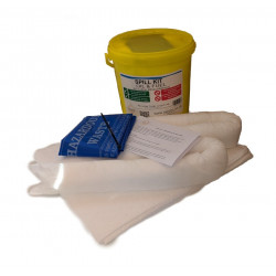 20 Litre Oil and Fuel Spill Kit in a Tub