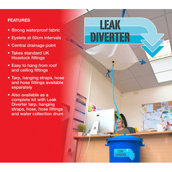 The Leak Diverter 300 x 300cm [Complete Kit] Yellow image